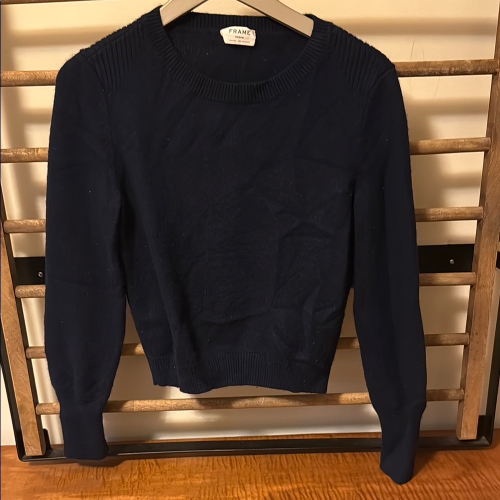 Frame Denim Timeless Cashmere Crew knit